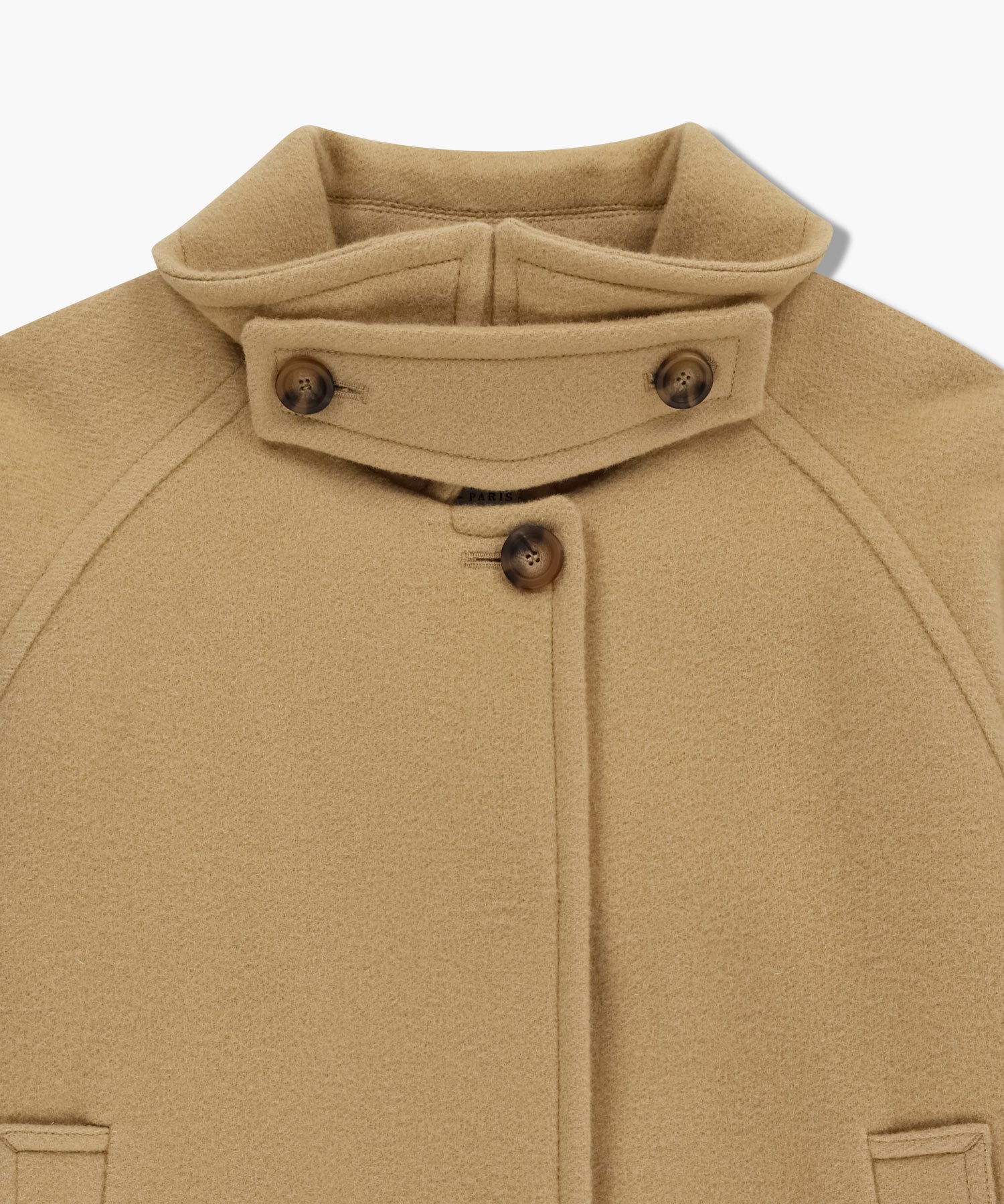 Marithe & Francois Girbaud - Oversized Crop Coat (Beige) product image 11 | TRAB K-Fashion Australia