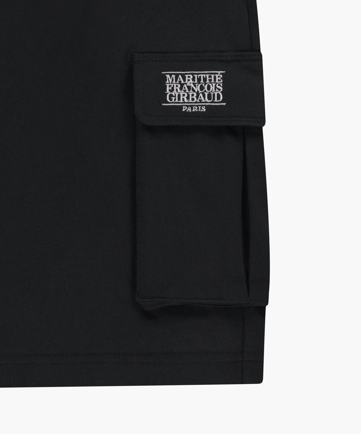 Marithe & Francois Girbaud - Classic Logo Cargo Sweat Shorts (Black) product image 11 | TRAB K-Fashion Australia