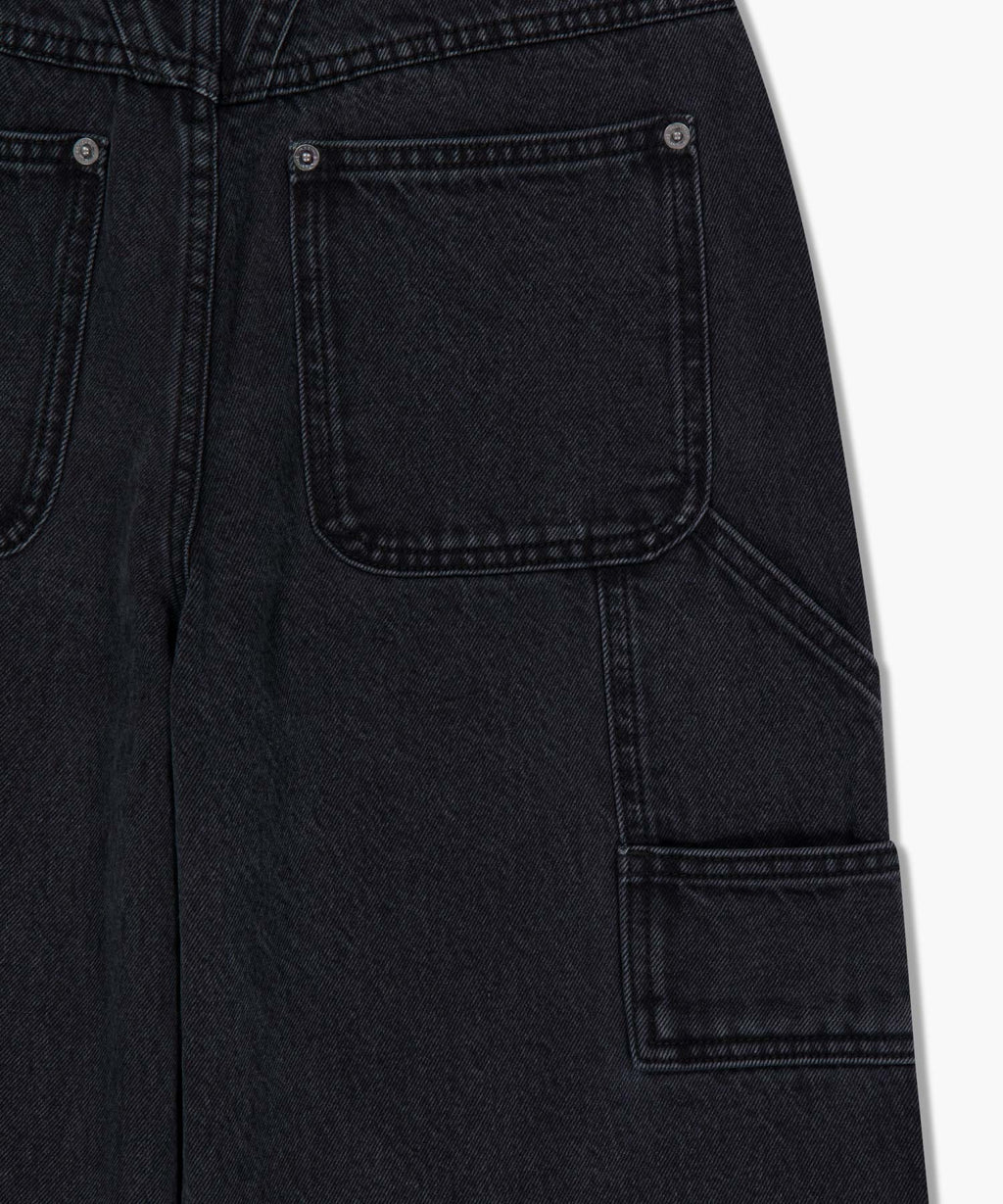 Marithe & Francois Girbaud - Carpenter Denim Pants (Black) product image 11 | TRAB K-Fashion Australia