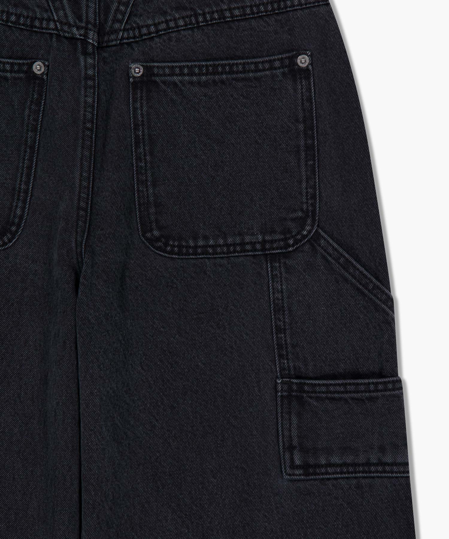 Marithe & Francois Girbaud - Carpenter Denim Pants (Black) product image 11 | TRAB K-Fashion Australia