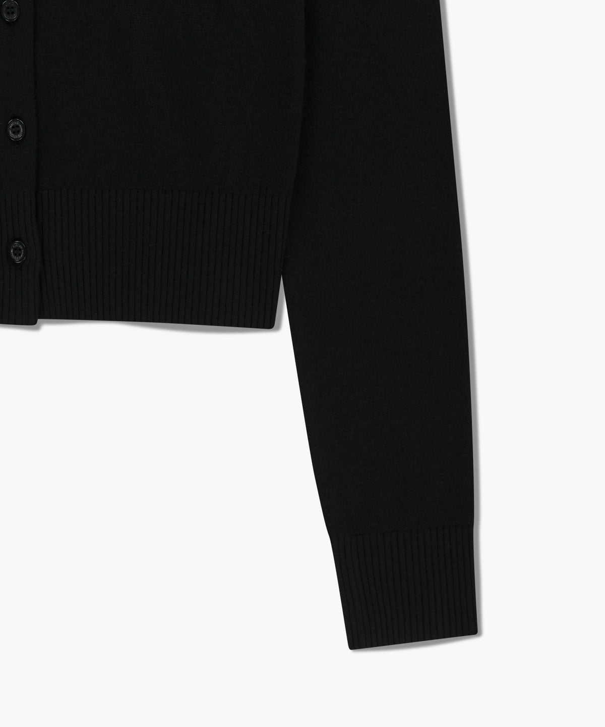 Marithe & Francois Girbaud - Half Knit Round Neck Cardigan Set Up (Black) product image 11 | TRAB K-Fashion Australia