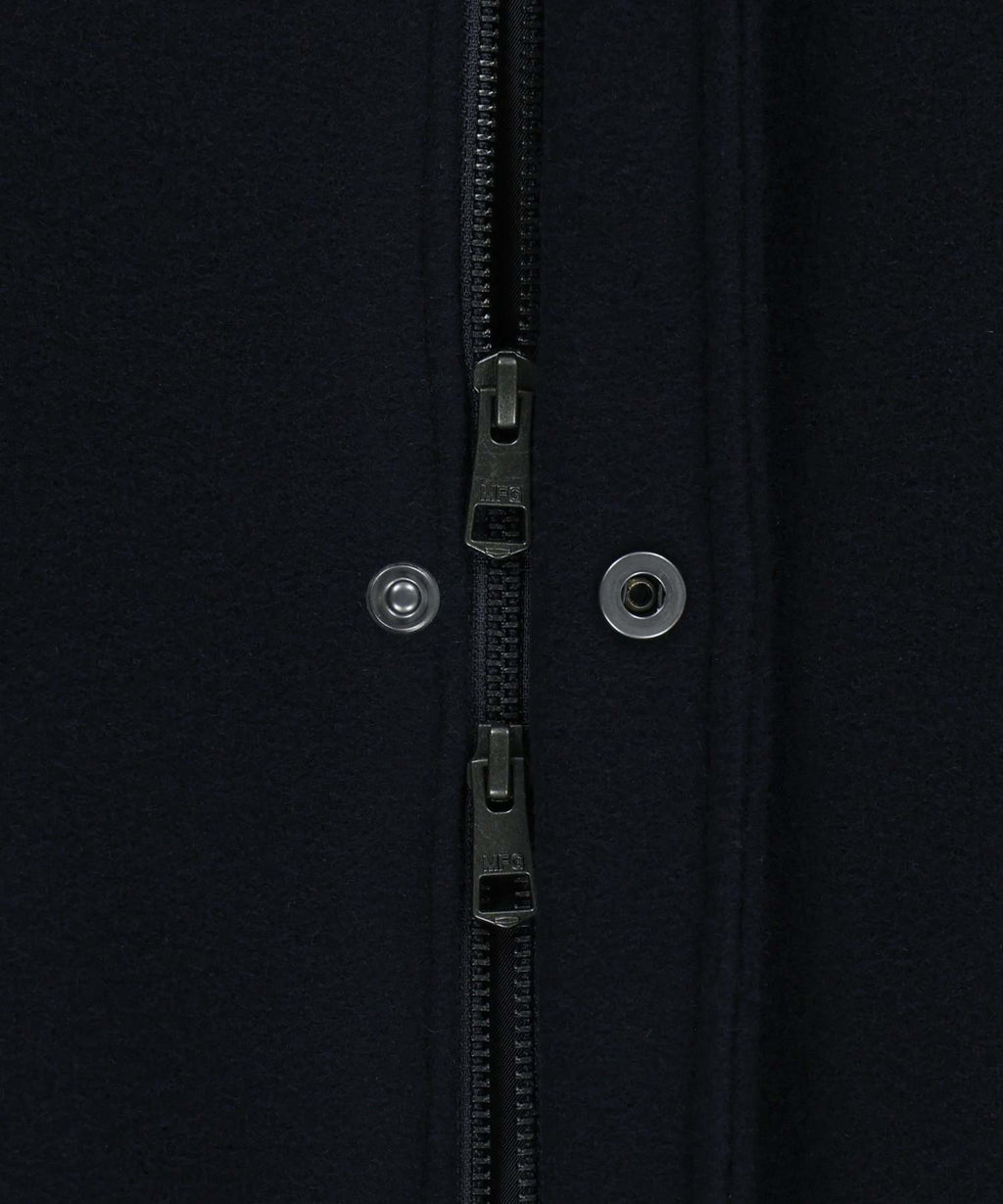 Marithe & Francois Girbaud - Wool Collar Varsity Jacket (Navy) product image 11 | TRAB K-Fashion Australia