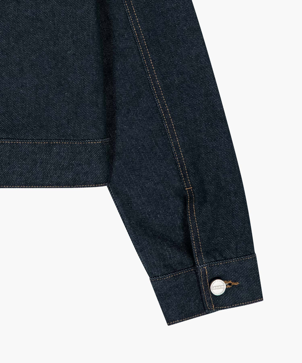 Marithe & Francois Girbaud - Crop Denim Blouson Jacket (Indigo) product image 11 | TRAB K-Fashion Australia