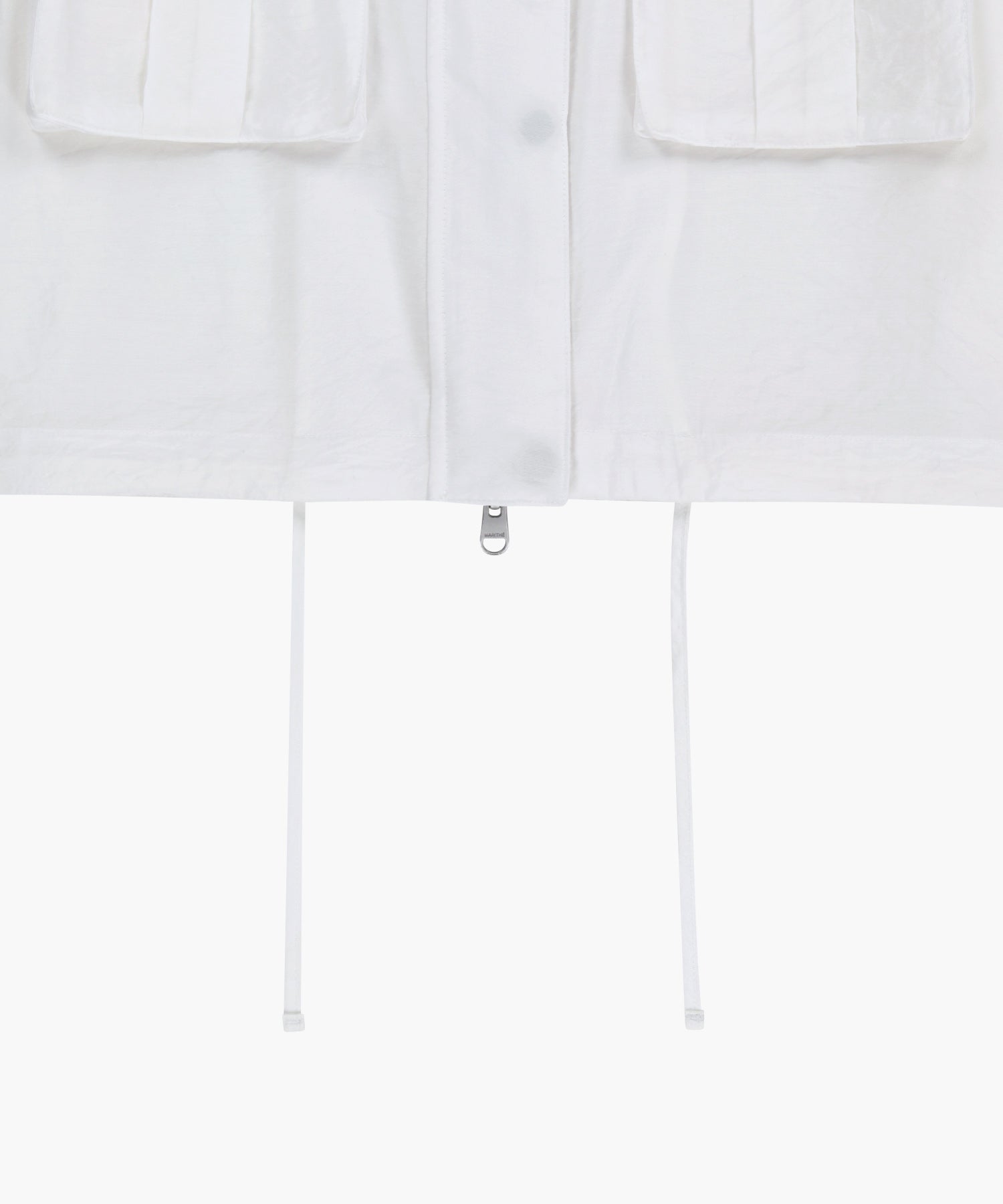 Marithe & Francois Girbaud - Crop Sheer Jacket (White) product image 11 | TRAB K-Fashion Australia