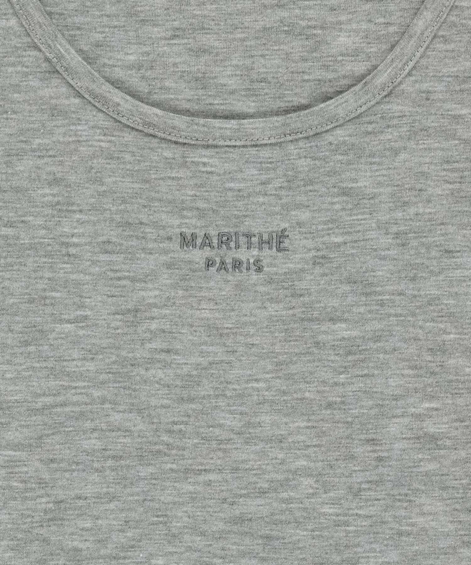 Marithe & Francois Girbaud - Layered Jersey Long Sleeve (Light Heather Gray) product image 11 | TRAB K-Fashion Australia