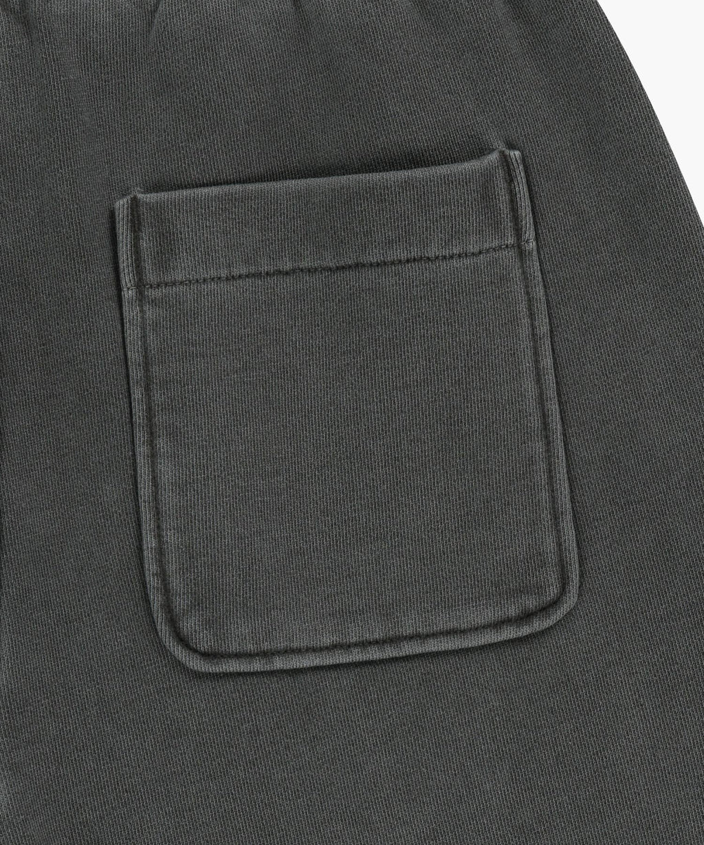 Marithe & Francois Girbaud - Outline Classic Logo Dyeing Bermuda Sweat Shorts (Charcoal) product image 11 | TRAB K-Fashion Australia