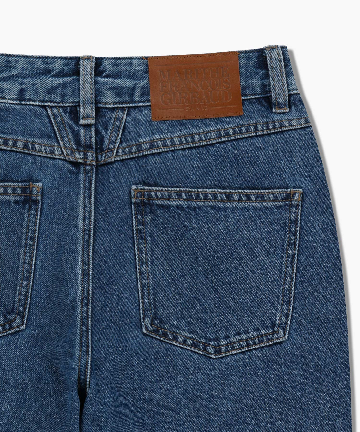 Marithe & Francois Girbaud - Slim Straight Denim Pants (Blue) product image 11 | TRAB K-Fashion Australia