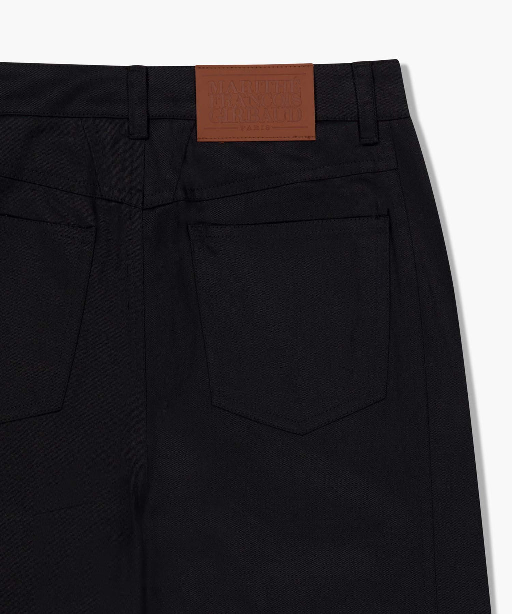 Marithe & Francois Girbaud - Cotton Curved Line Pants (Black) product image 11 | TRAB K-Fashion Australia