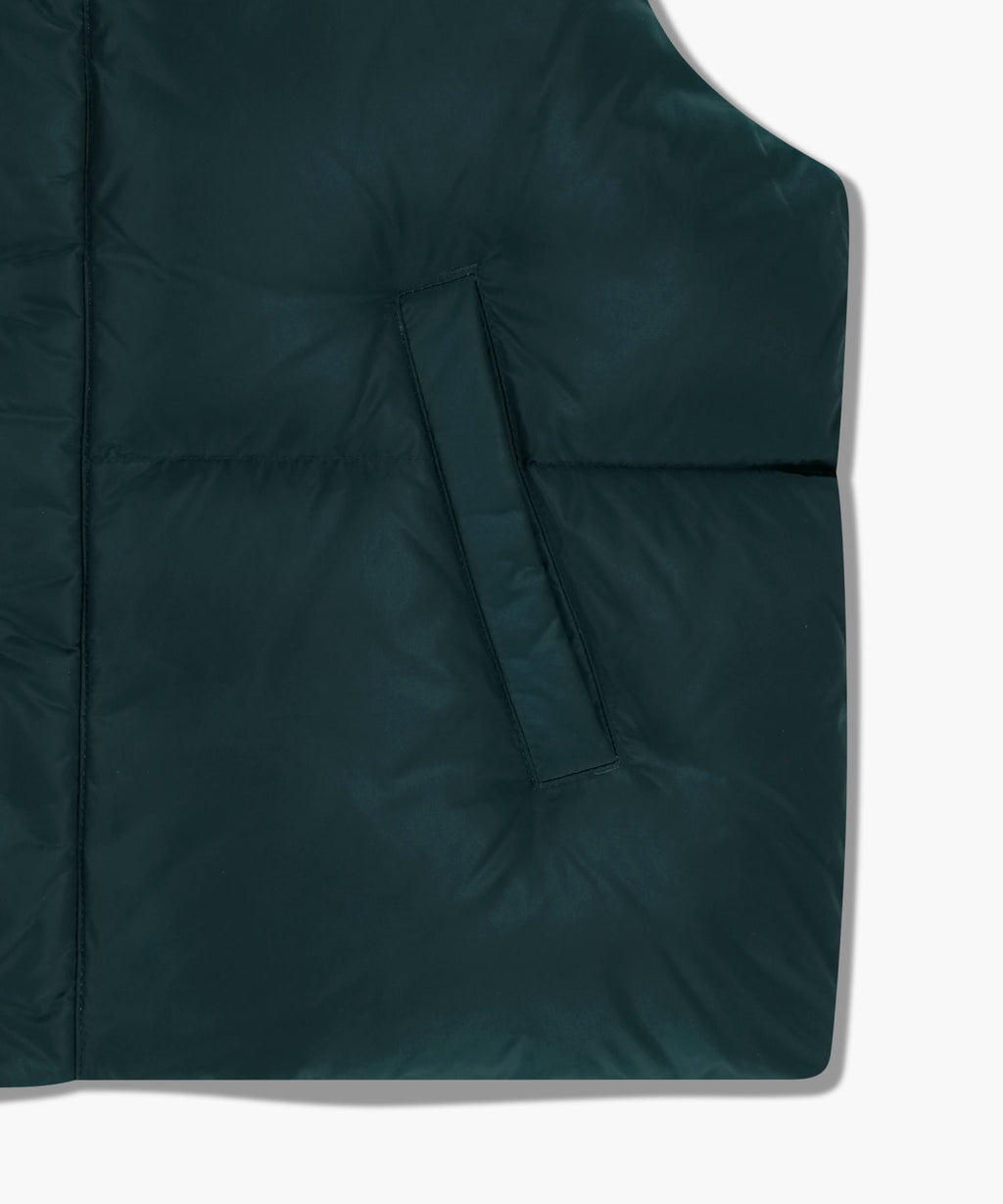 Marithe & Francois Girbaud - Classic Logo Down Vest (Dark Teal) product image 11 | TRAB K-Fashion Australia
