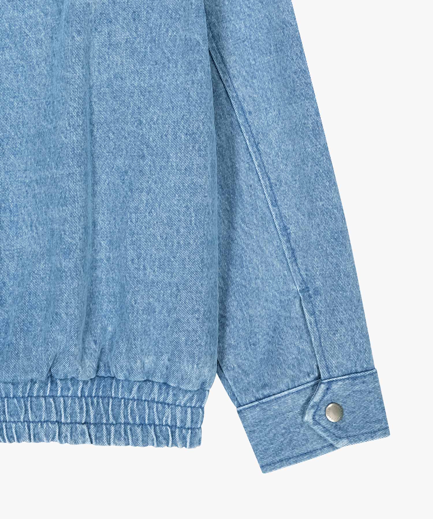 Marithe & Francois Girbaud - Denim Harrington Jacket (Blue) product image 11 | TRAB K-Fashion Australia