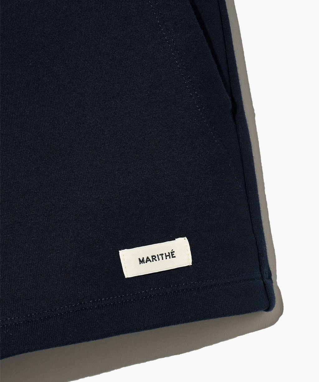 Marithe & Francois Girbaud - Basic Sweat Shorts (Navy) product image 11 | TRAB K-Fashion Australia