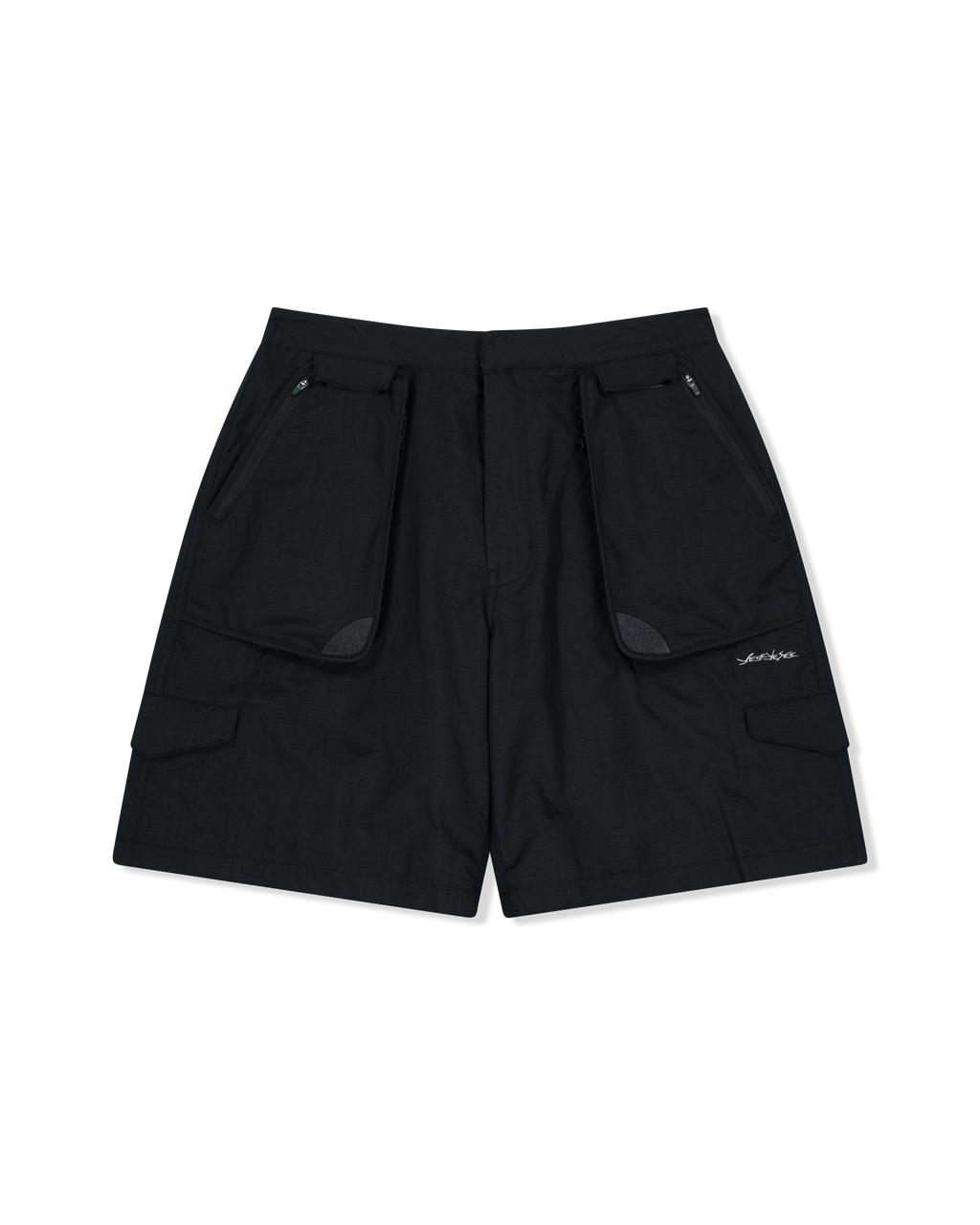 yeseyesee - Striking Cargo Shorts (Black) product image 1 | TRAB K-Fashion Australia