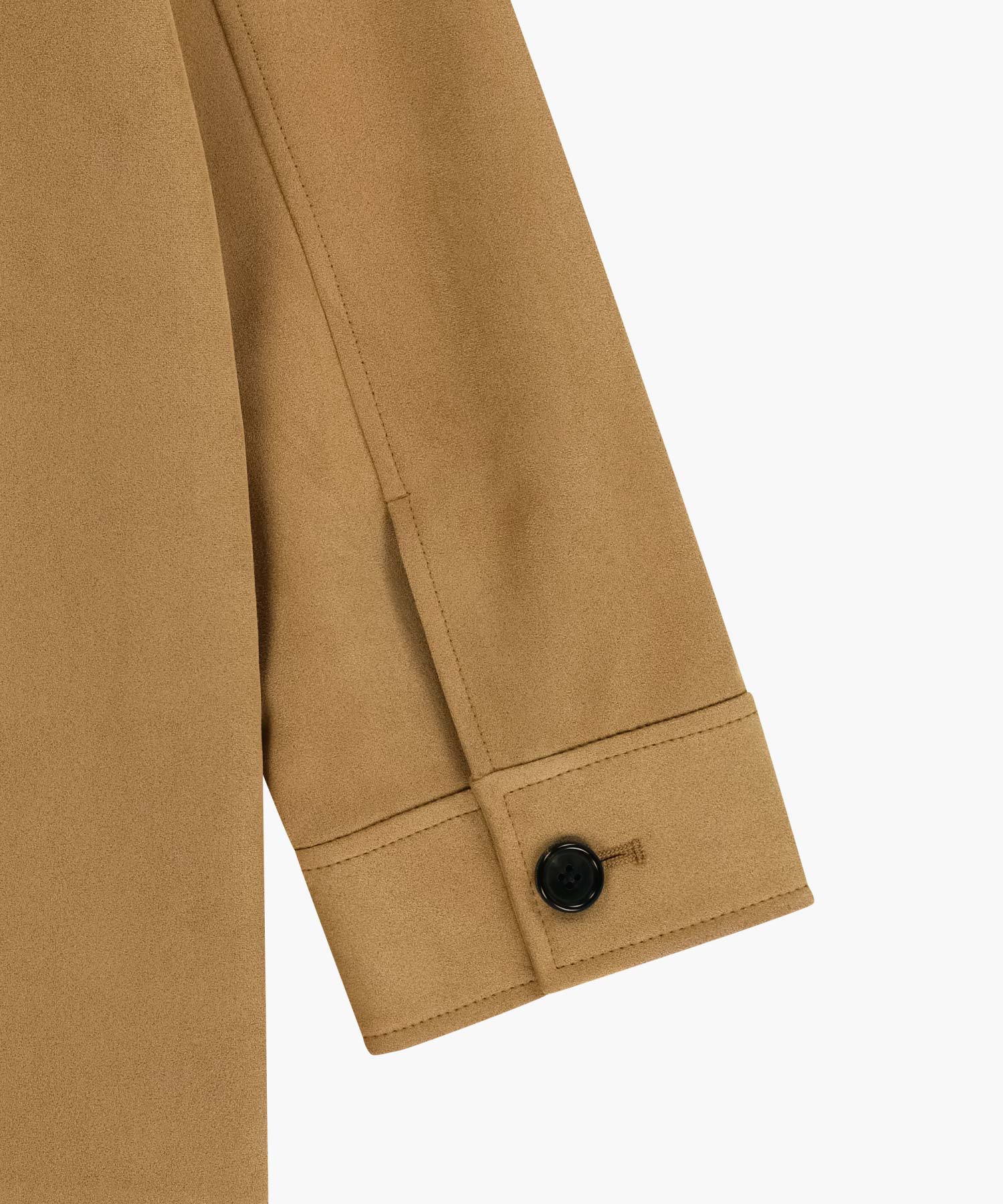Marithe & Francois Girbaud - Faux Suede Collar Jacket (Camel) product image 11 | TRAB K-Fashion Australia