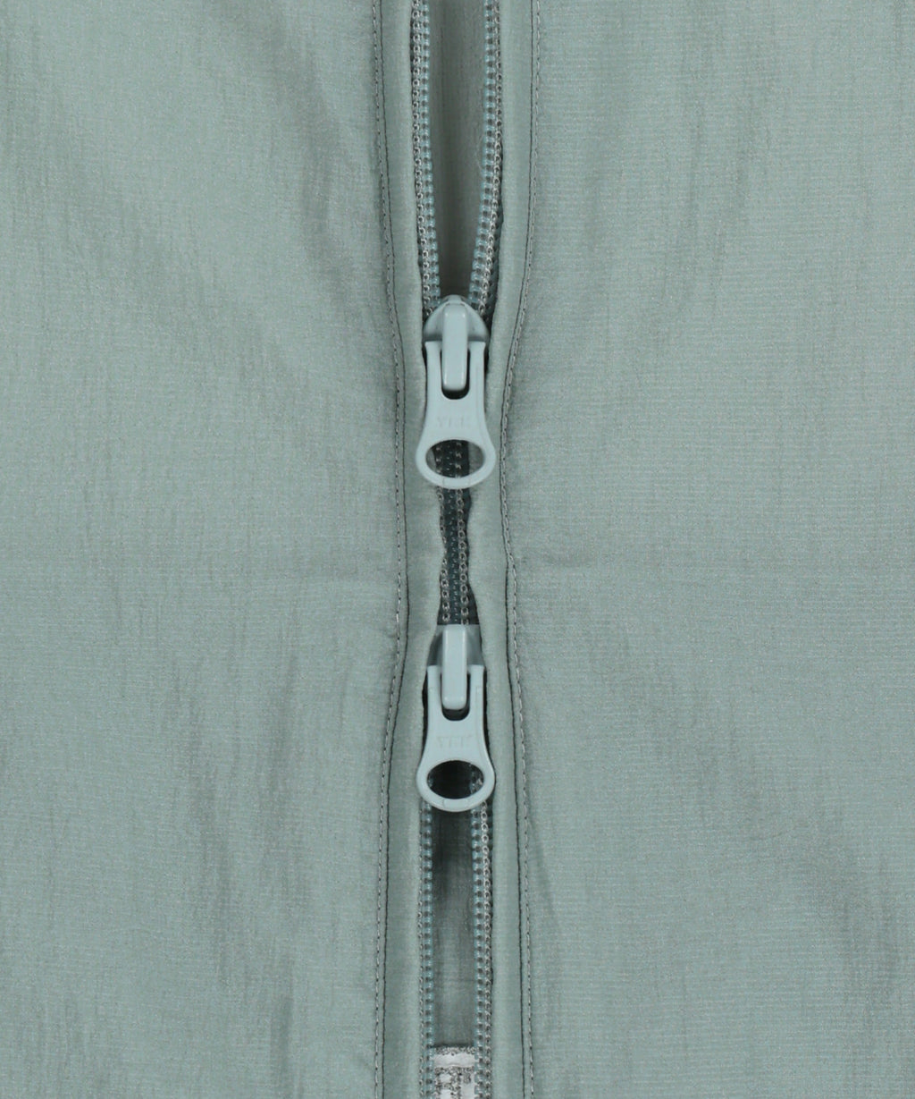 Marithe & Francois Girbaud - Hooded Packable Nylon Jacket (Mint Gray) product image 11 | TRAB K-Fashion Australia