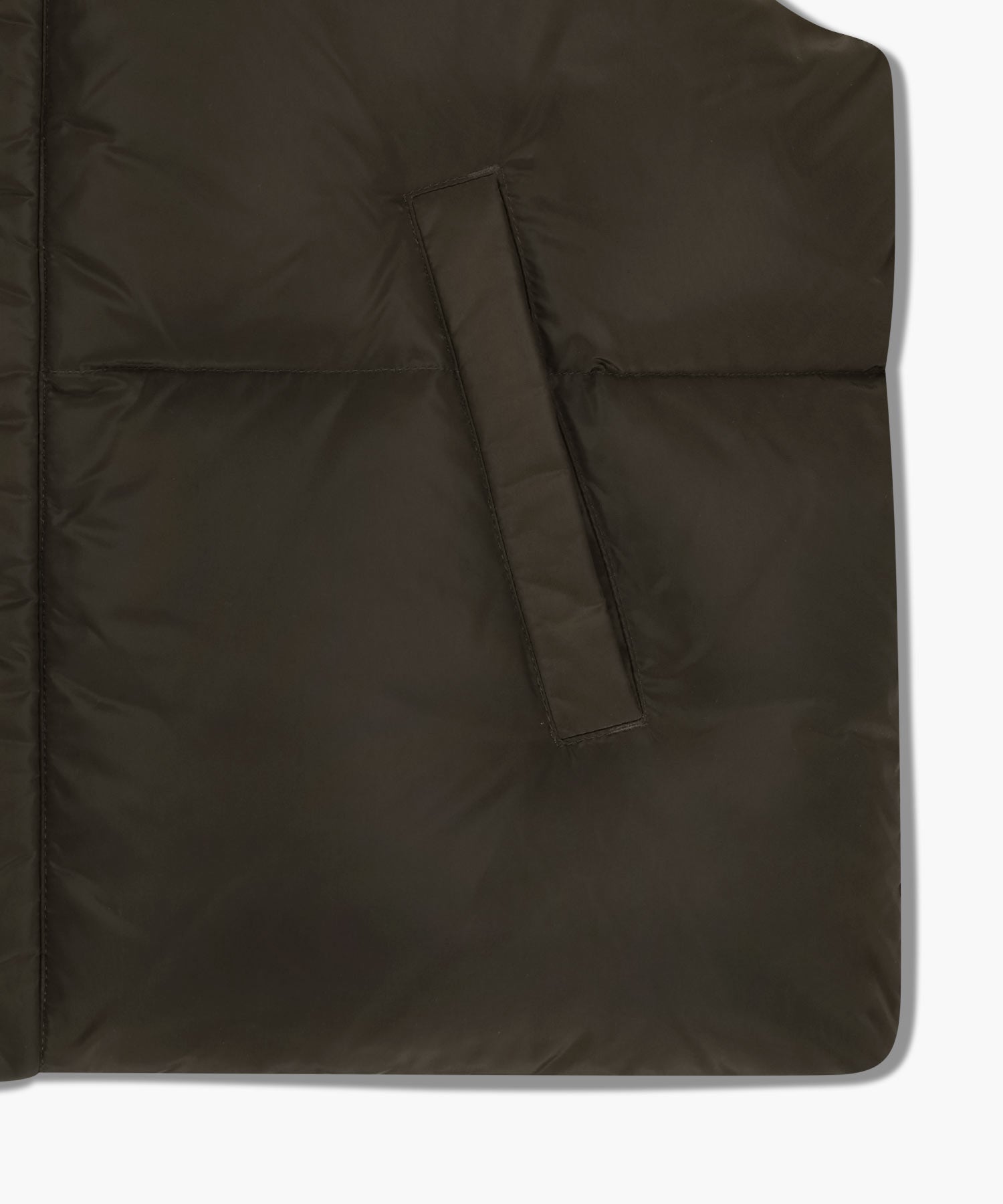 Marithe & Francois Girbaud - Classic Logo Down Vest (Dark Brown) product image 11 | TRAB K-Fashion Australia