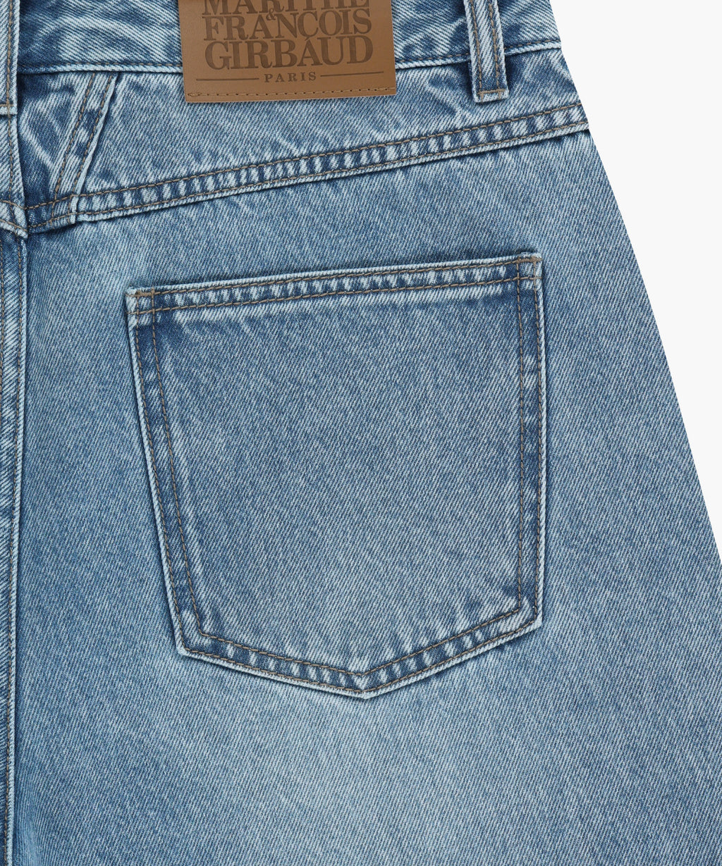 Marithe & Francois Girbaud - Bermuda Denim Pants (Light Blue) product image 11 | TRAB K-Fashion Australia