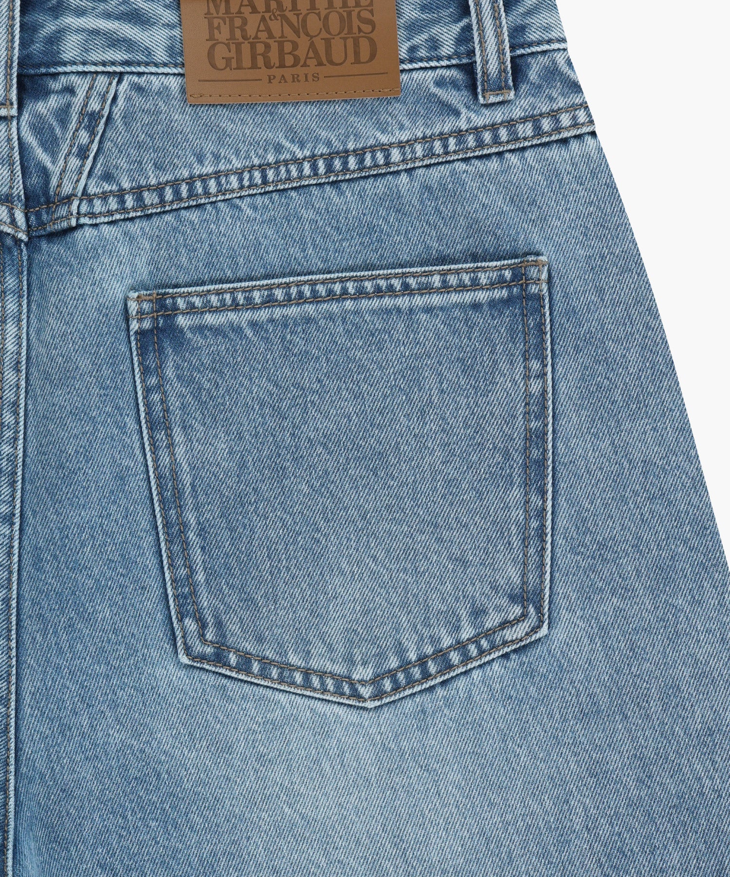 Marithe & Francois Girbaud - Bermuda Denim Pants (Light Blue) product image 11 | TRAB K-Fashion Australia