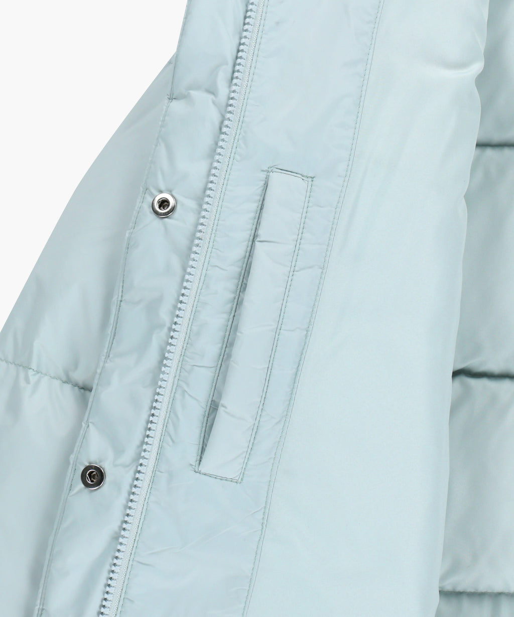 Marithe & Francois Girbaud - Basic Crop Down Jacket (Mint Gray) product image 11 | TRAB K-Fashion Australia
