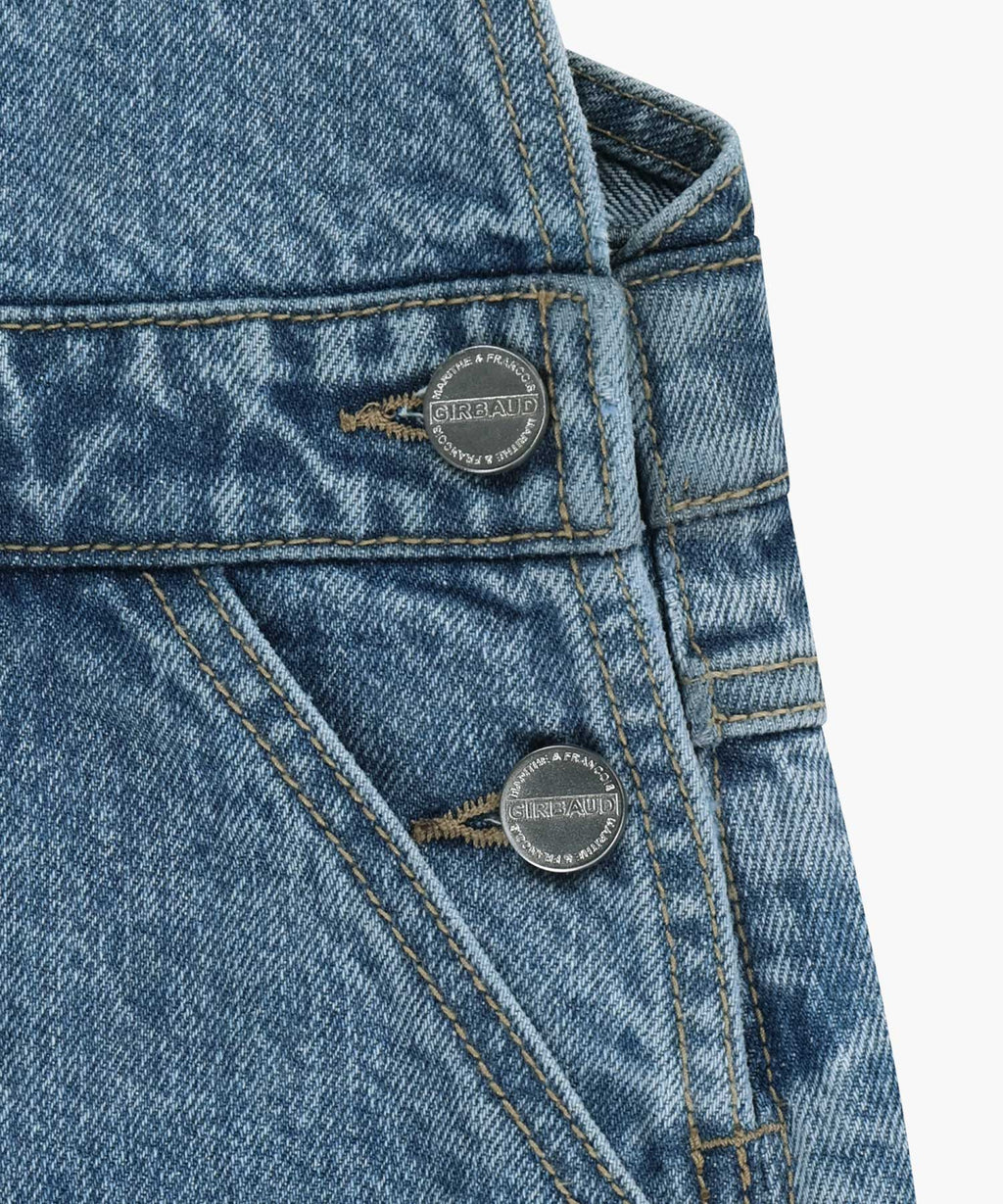 Marithe & Francois Girbaud - Denim Overall Midi Skirt (Blue) product image 11 | TRAB K-Fashion Australia
