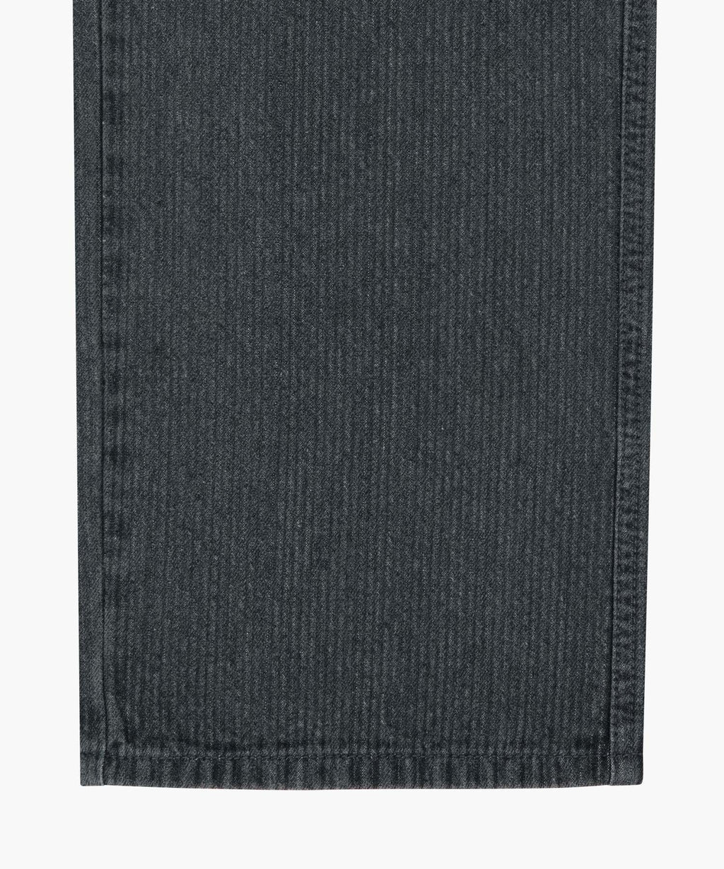 Marithe & Francois Girbaud - High Straight Stripe Denim Pants (Black) product image 11 | TRAB K-Fashion Australia