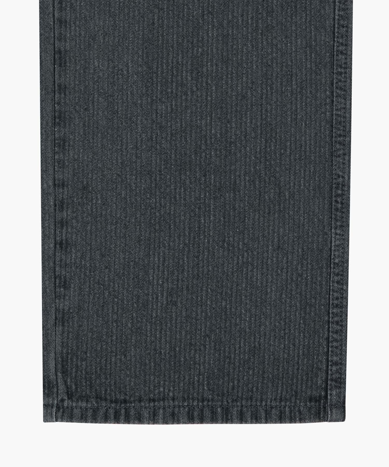 Marithe & Francois Girbaud - High Straight Stripe Denim Pants (Black) product image 11 | TRAB K-Fashion Australia