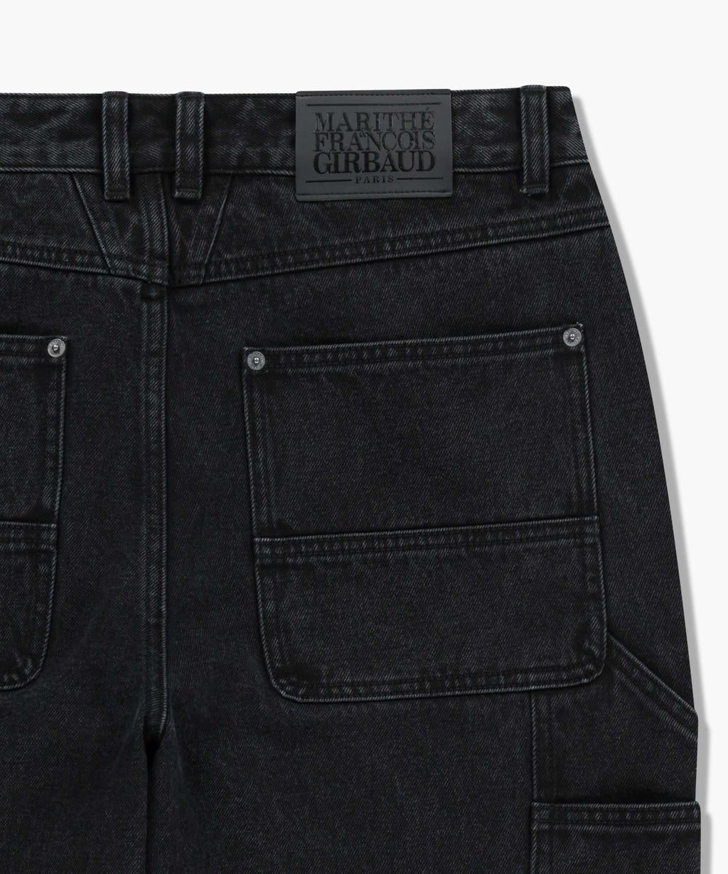 Marithe & Francois Girbaud - Double Knee Carpenter Denim Pants (Black) product image 11 | TRAB K-Fashion Australia