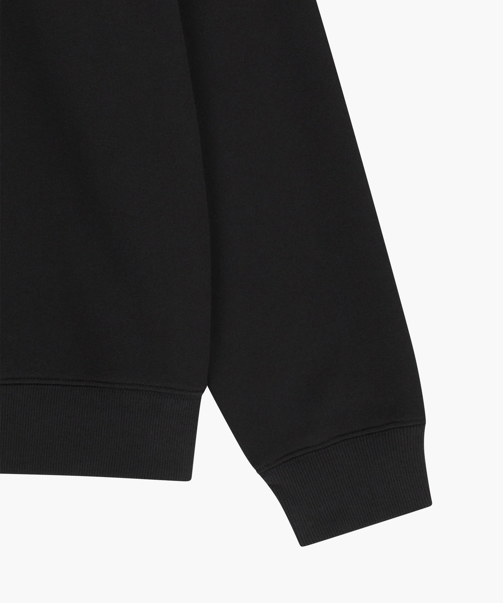 Marithe & Francois Girbaud - Small Classic Logo Half Zipup Sweatshirt (Black) product image 11 | TRAB K-Fashion Australia