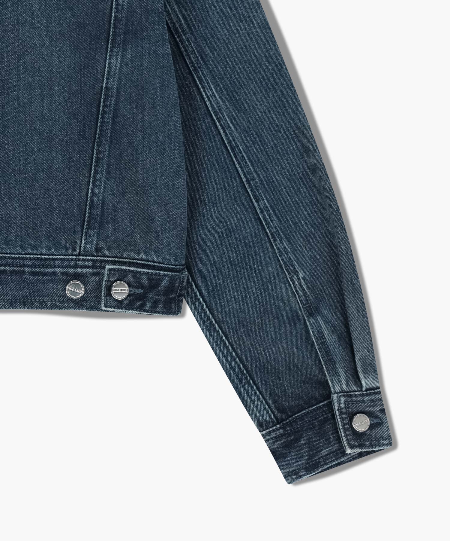 Marithe & Francois Girbaud - Denim Tuck Detail Jacket (Light Blue) product image 11 | TRAB K-Fashion Australia