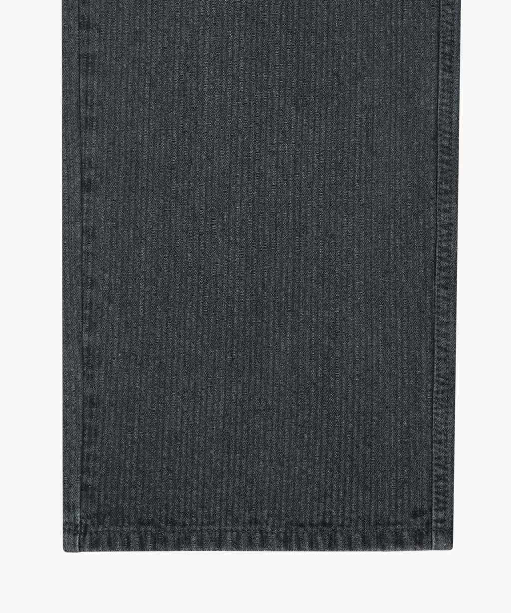 Marithe & Francois Girbaud - High Straight Stripe Denim Pants (Black) product image 11 | TRAB K-Fashion Australia