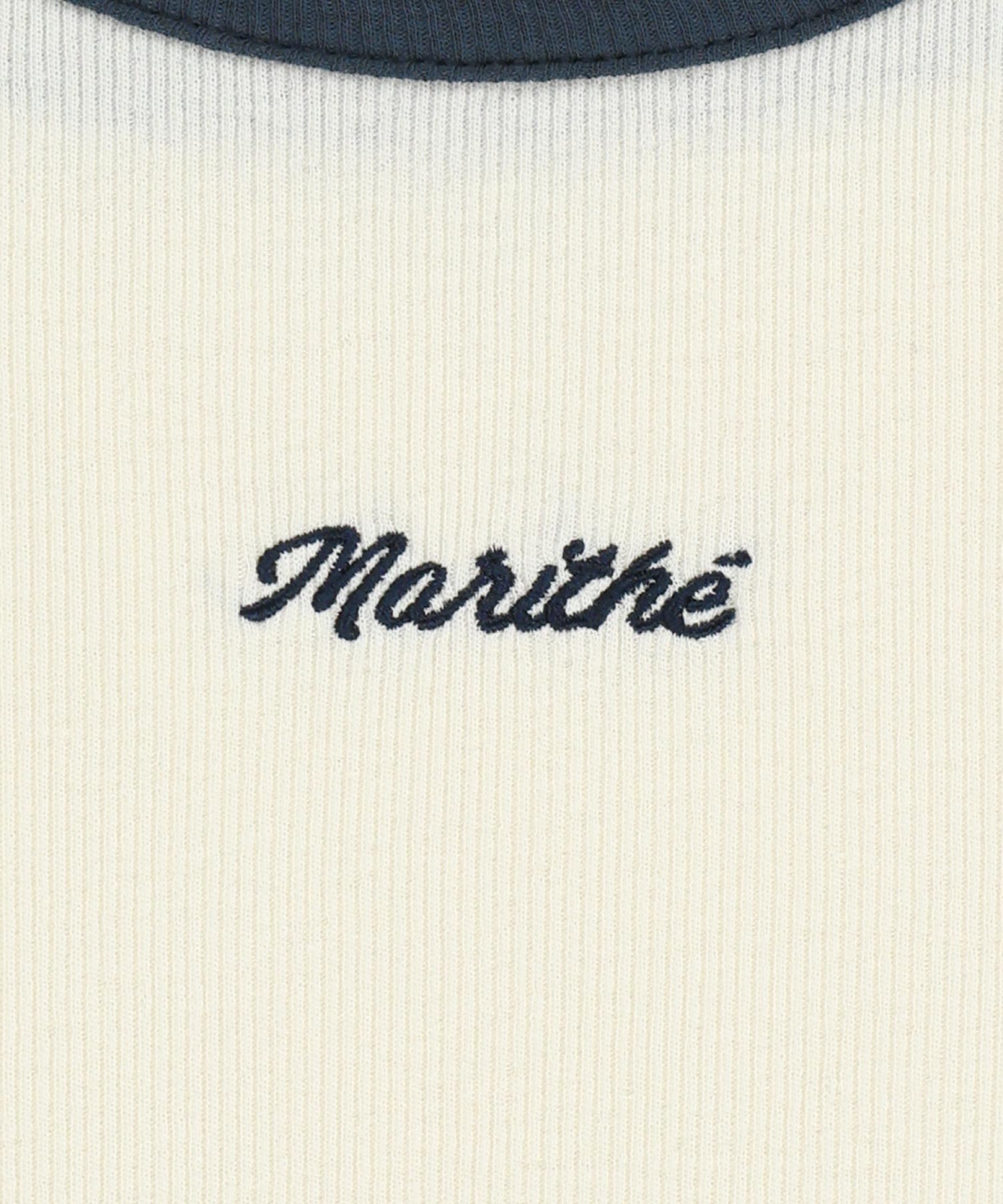 Marithe & Francois Girbaud - Sleeveless Layered Long Sleeve Tee (Ivory) product image 11 | TRAB K-Fashion Australia