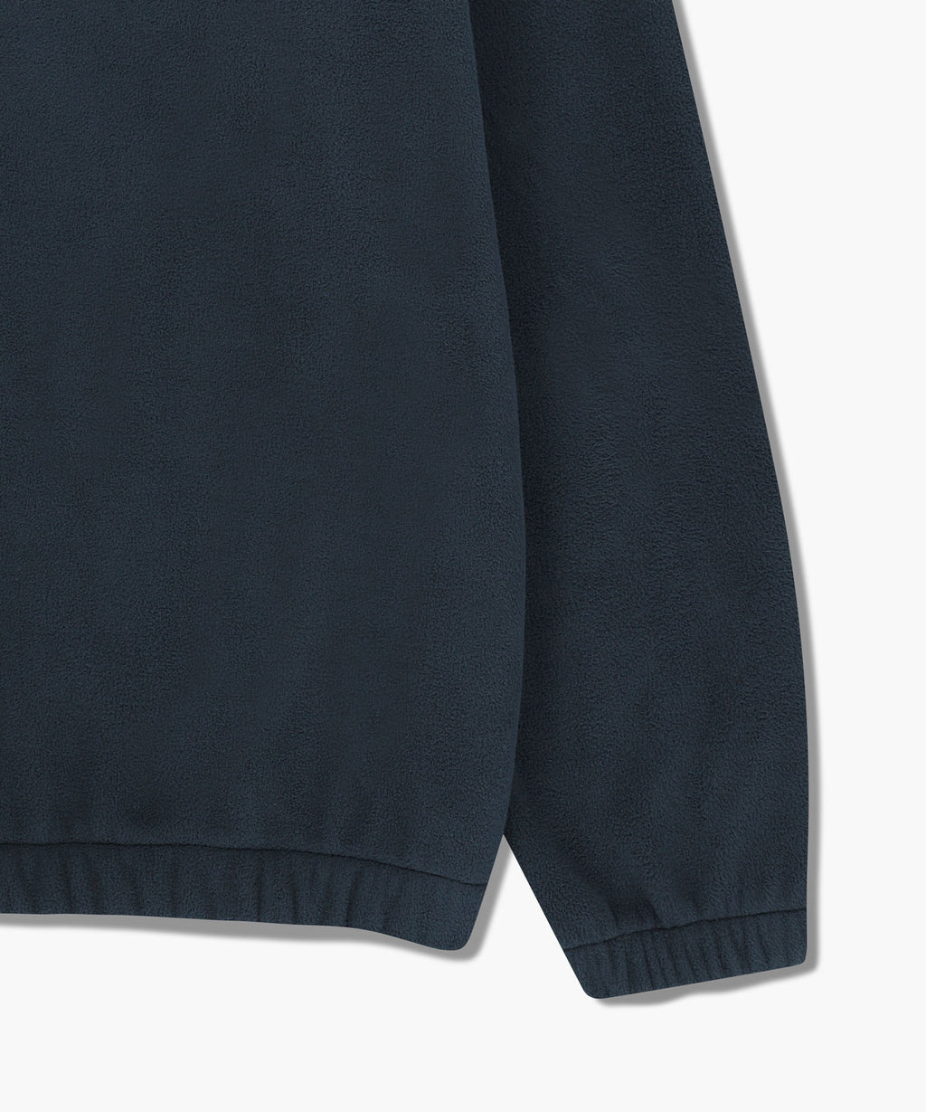 Marithe & Francois Girbaud - Classic Logo Half Neck Fleece Sweatshirt (Navy) product image 11 | TRAB K-Fashion Australia