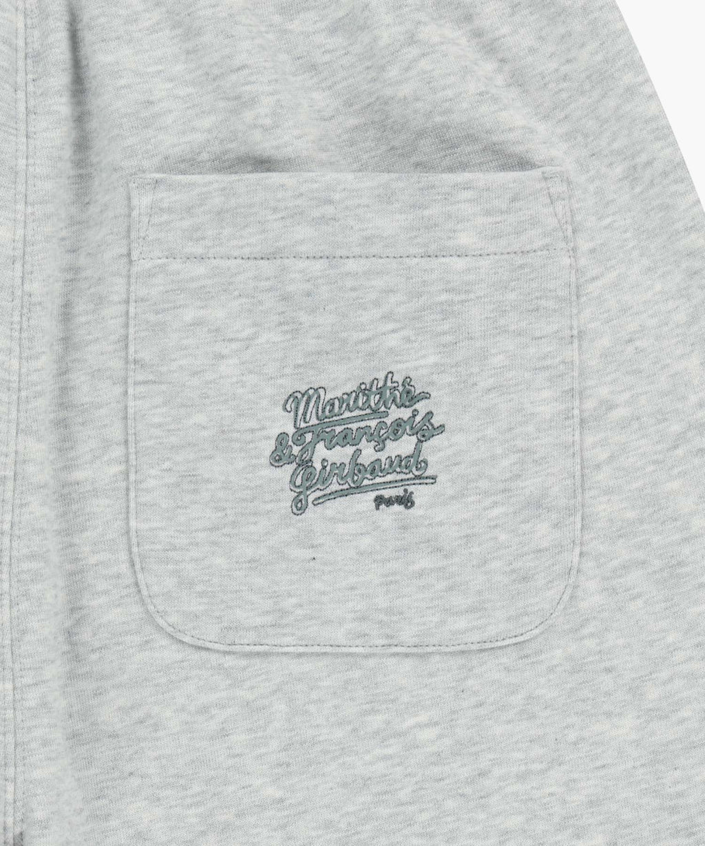 Marithe & Francois Girbaud - Stitch Wide Sweat Pants (Light Heather Gray) product image 11 | TRAB K-Fashion Australia