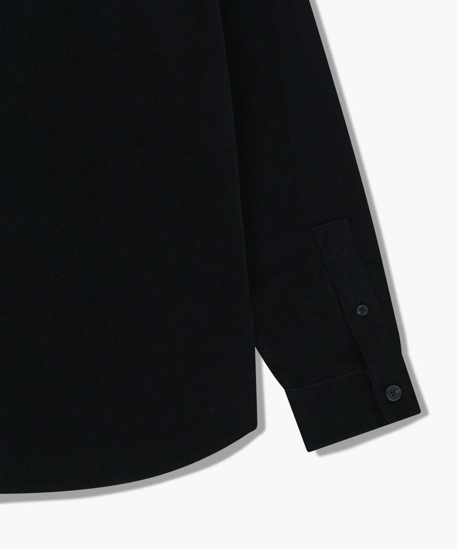Marithe & Francois Girbaud - Classic Corduroy Shirt (Black) product image 11 | TRAB K-Fashion Australia