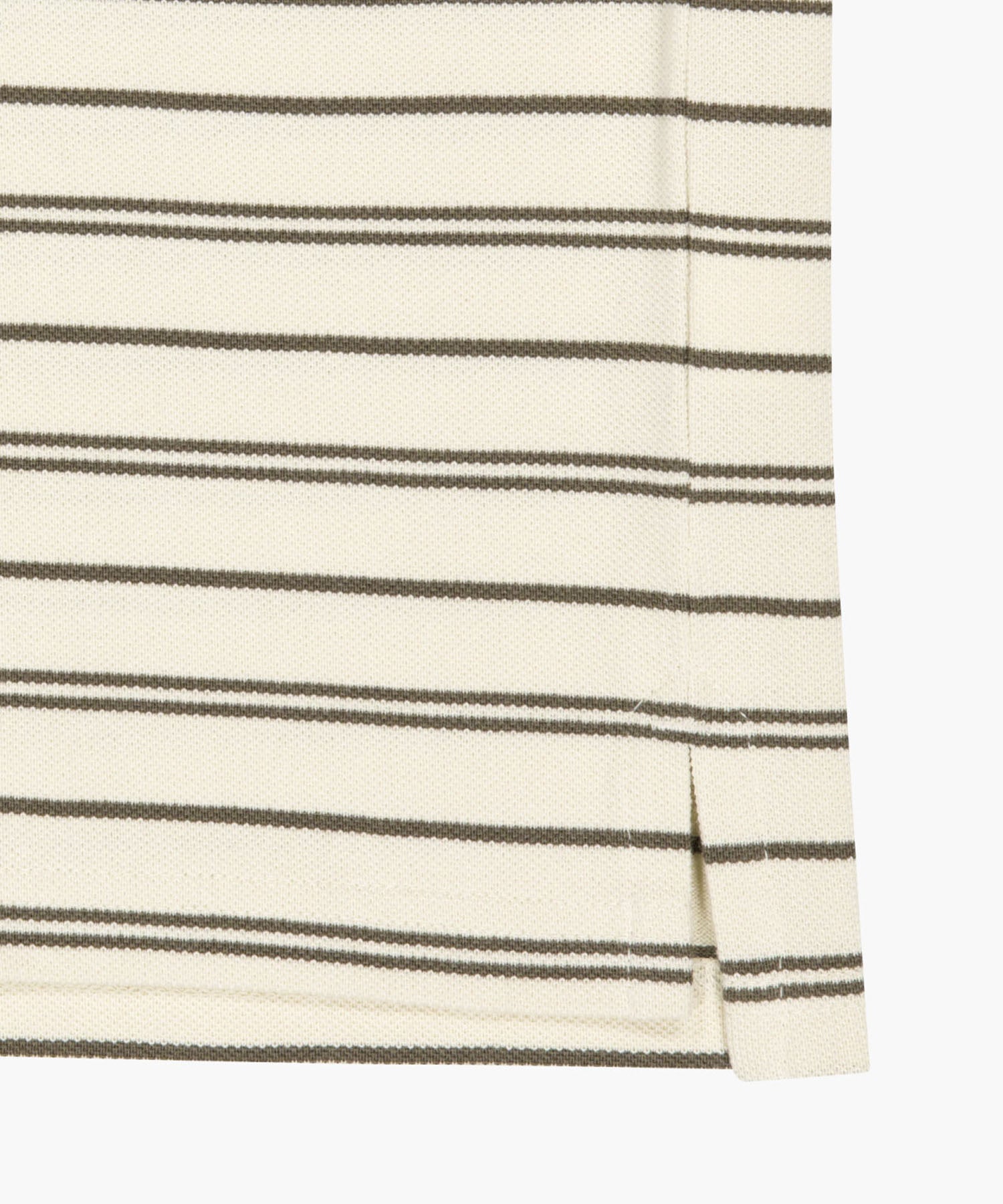 Marithe & Francois Girbaud - Stripe Pique Long Sleeve Tee (Ivory) product image 11 | TRAB K-Fashion Australia
