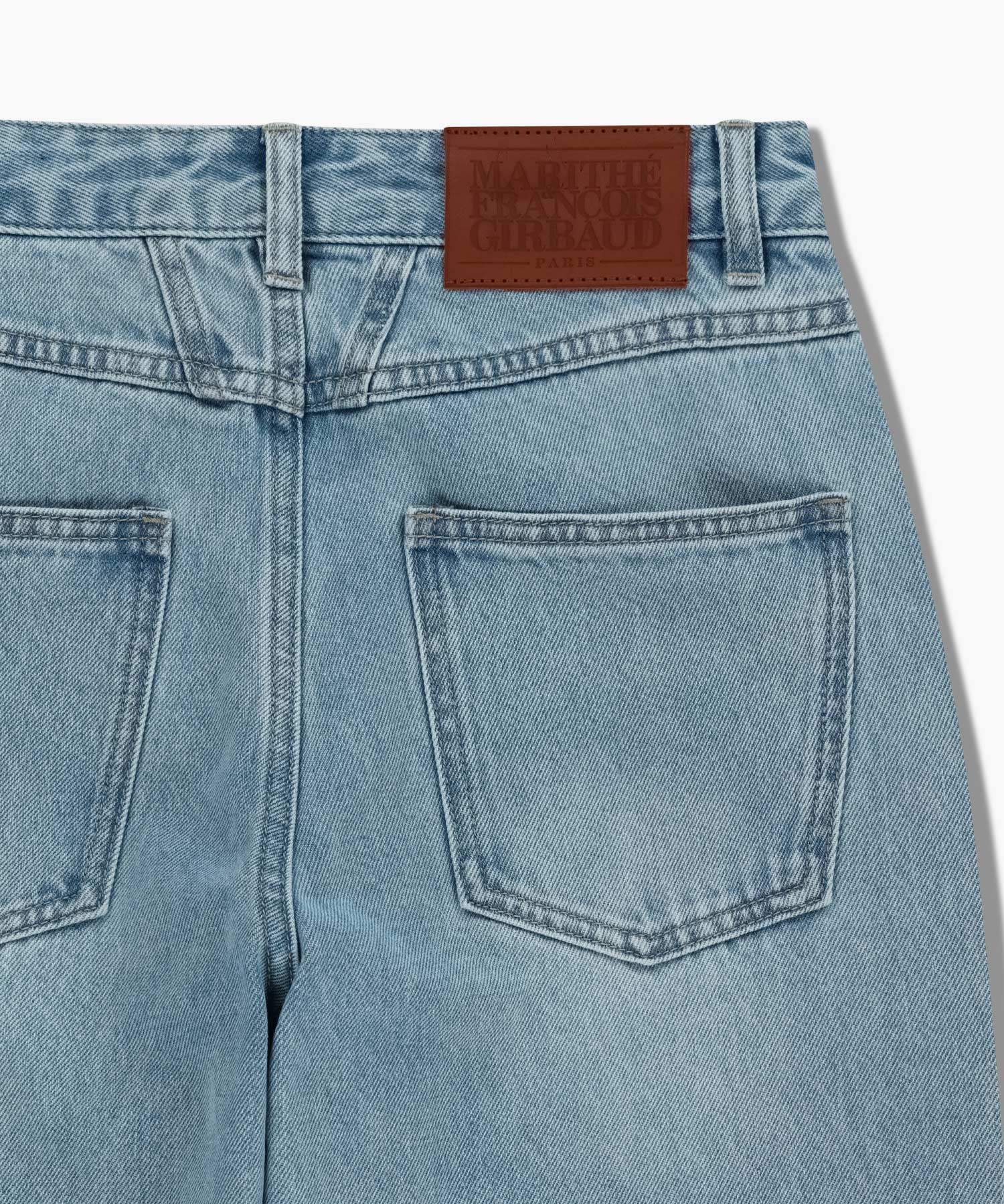 Marithe & Francois Girbaud - High Straight Denim Pants (Light Blue) product image 11 | TRAB K-Fashion Australia