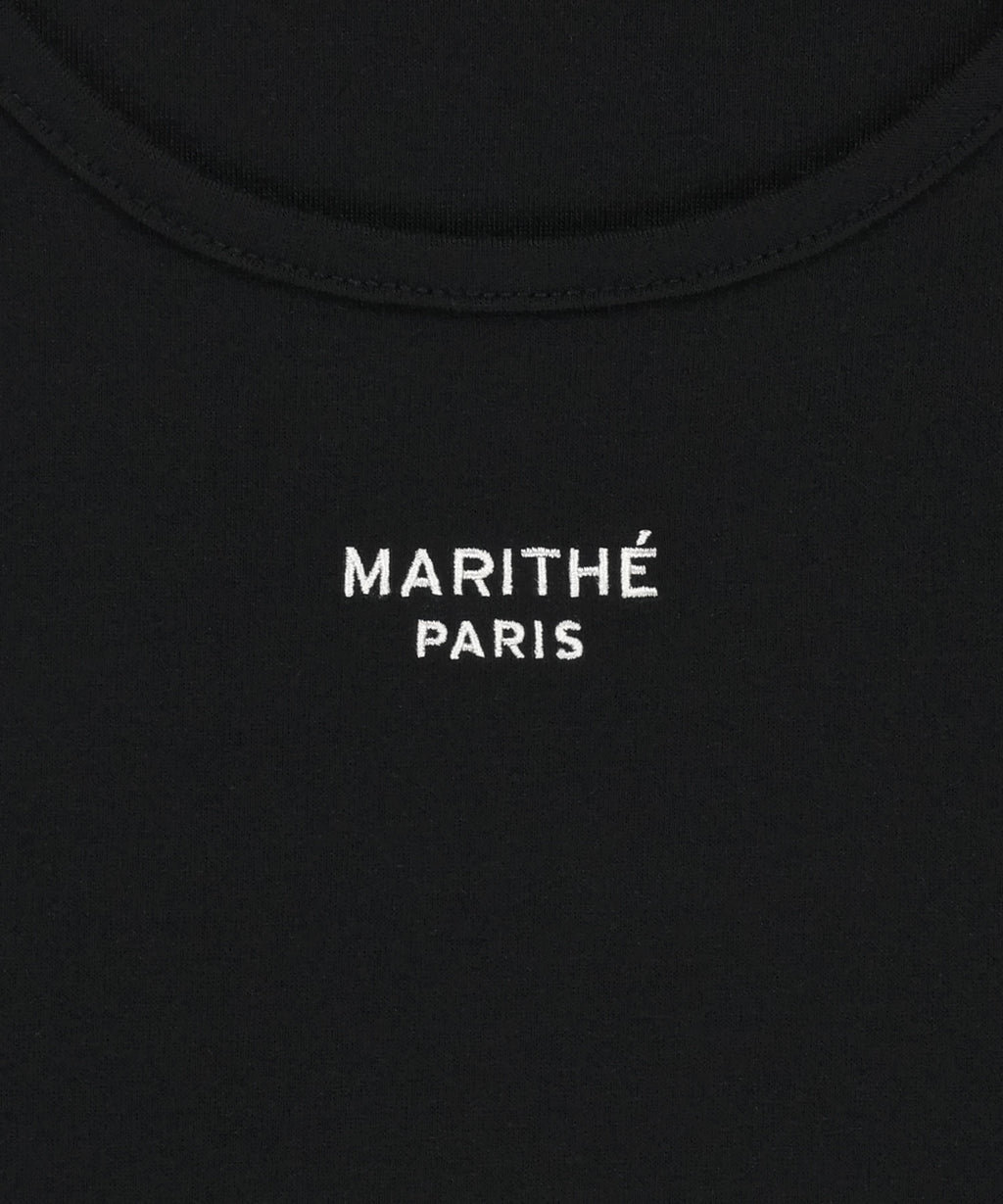 Marithe & Francois Girbaud - Layered Jersey Long Sleeve (Black) product image 11 | TRAB K-Fashion Australia