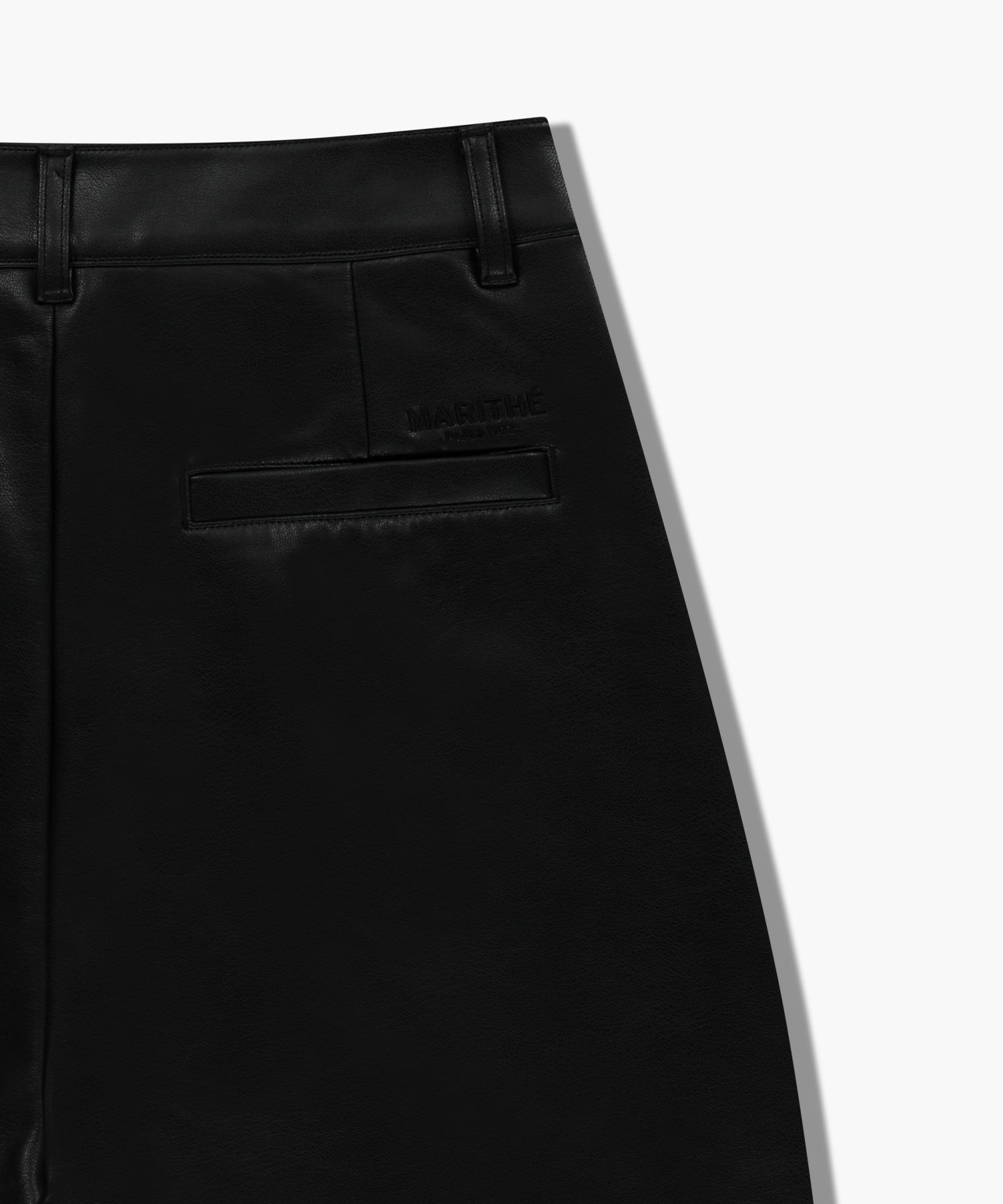 Marithe & Francois Girbaud - Regular Logo Bermuda Pants (Black) product image 11 | TRAB K-Fashion Australia