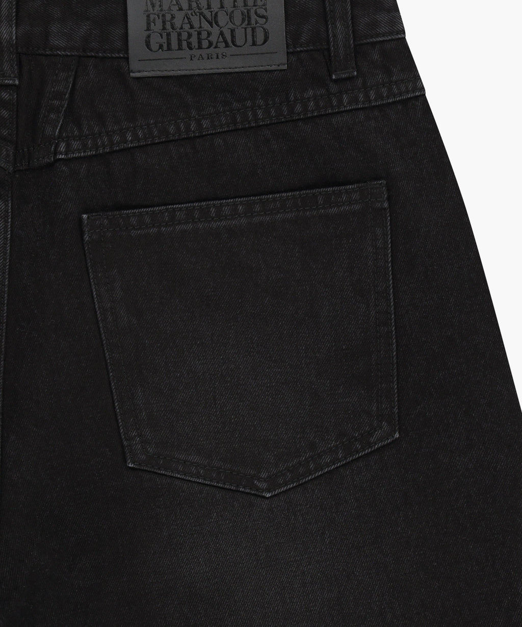 Marithe & Francois Girbaud - Bermuda Denim Pants (Black) product image 11 | TRAB K-Fashion Australia
