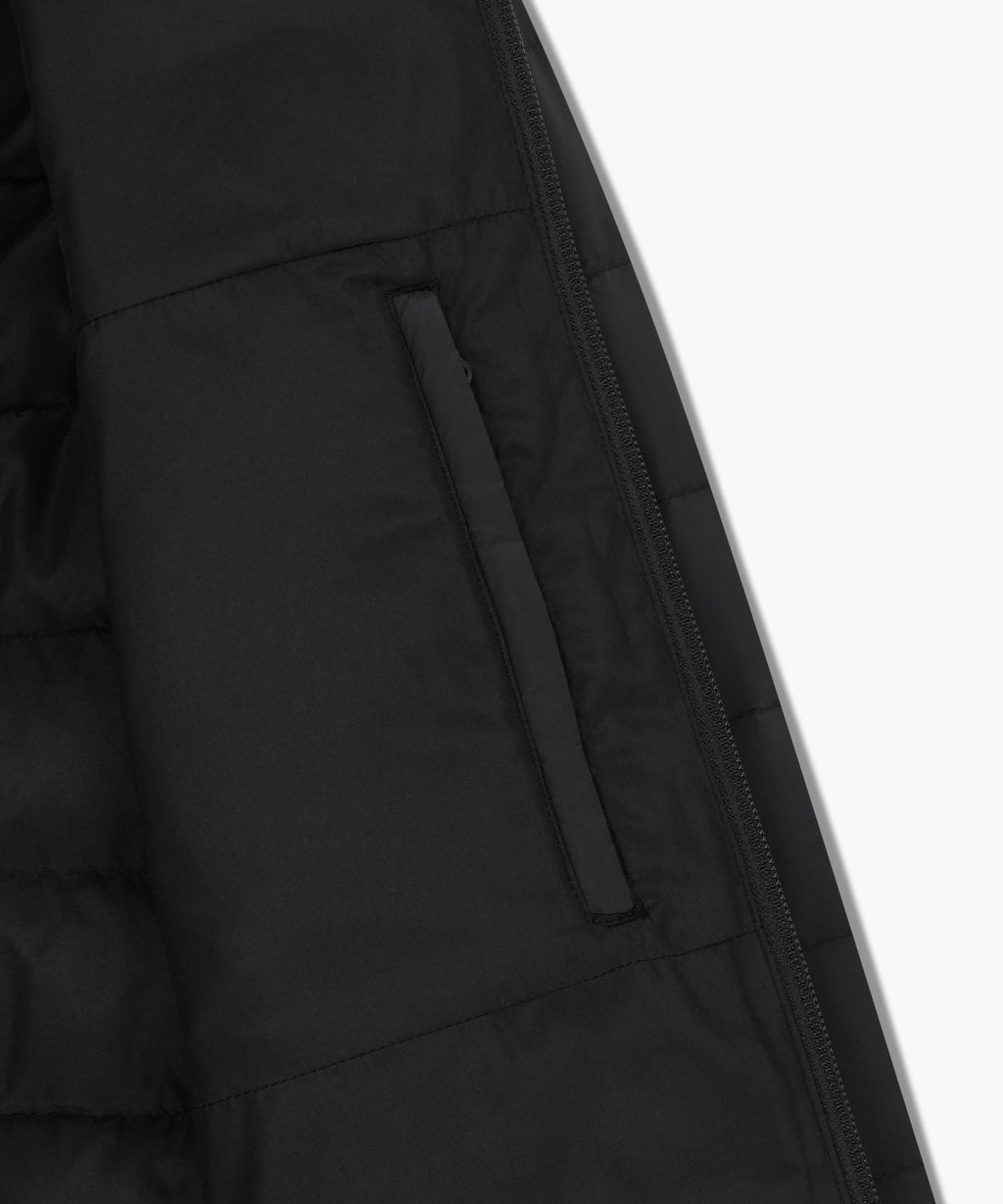 Marithe & Francois Girbaud - Classic Logo Hooded Light Down Jacket (Black) product image 11 | TRAB K-Fashion Australia