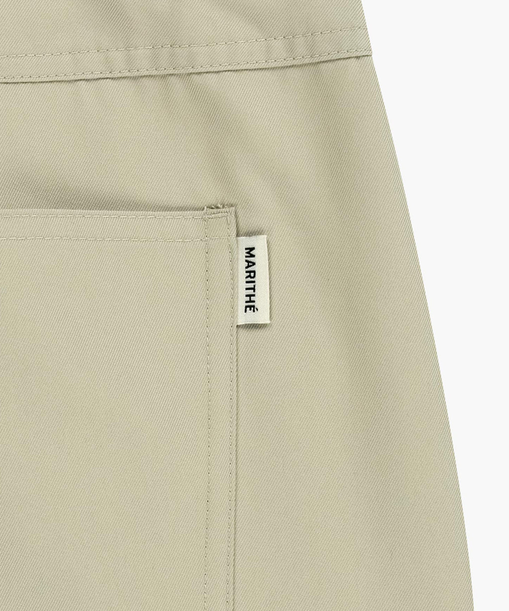 Marithe & Francois Girbaud - Curved Chino Pants (Beige) product image 11 | TRAB K-Fashion Australia