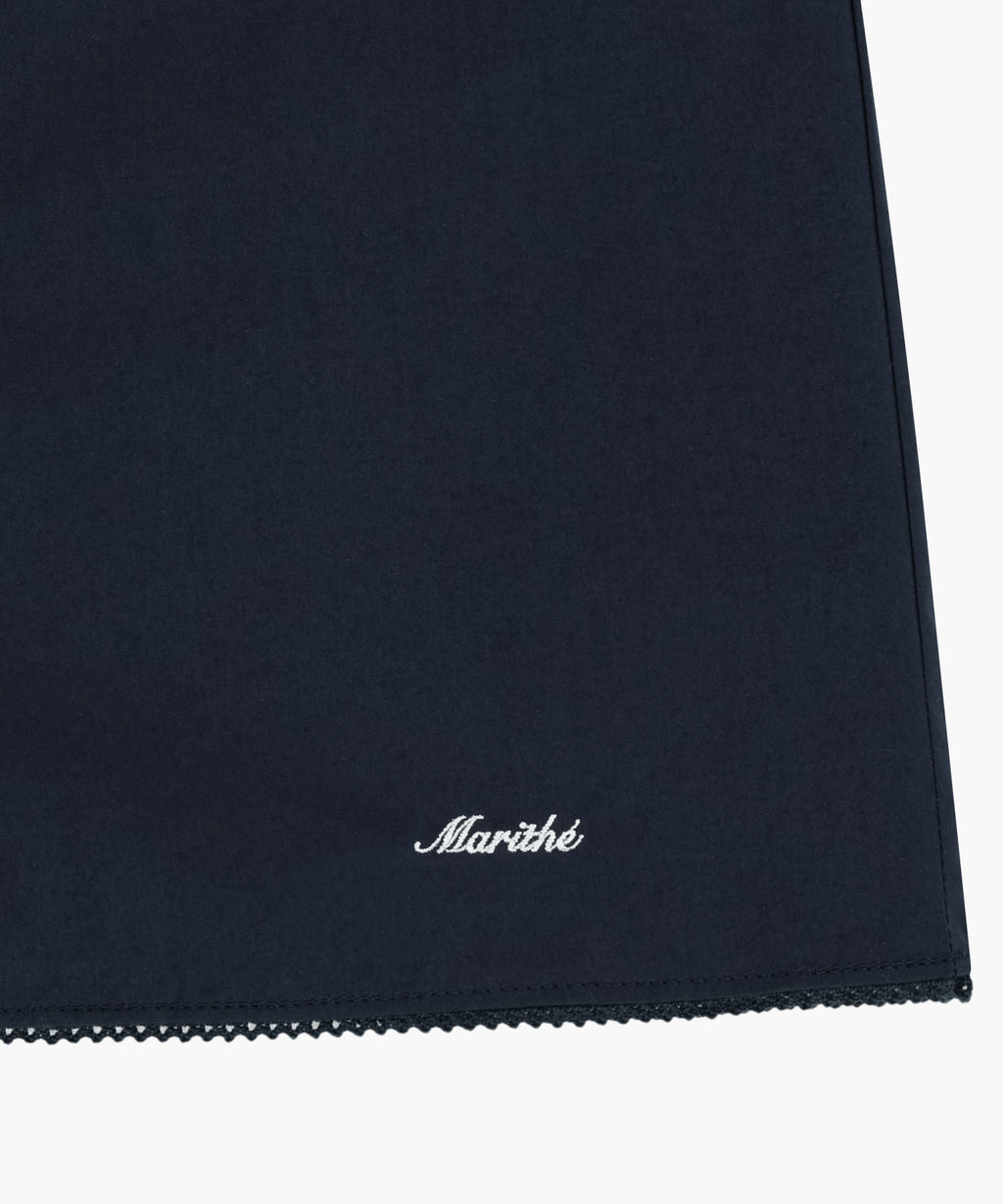Marithe & Francois Girbaud - Lace Hem Shorts (Dark Navy) product image 11 | TRAB K-Fashion Australia