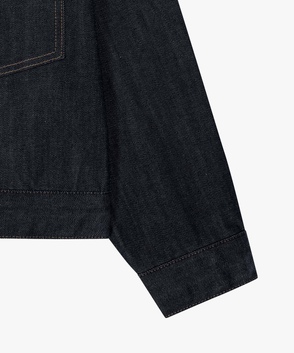 Marithe & Francois Girbaud - Selvage Denim Trucker Jacket (Indigo) product image 11 | TRAB K-Fashion Australia