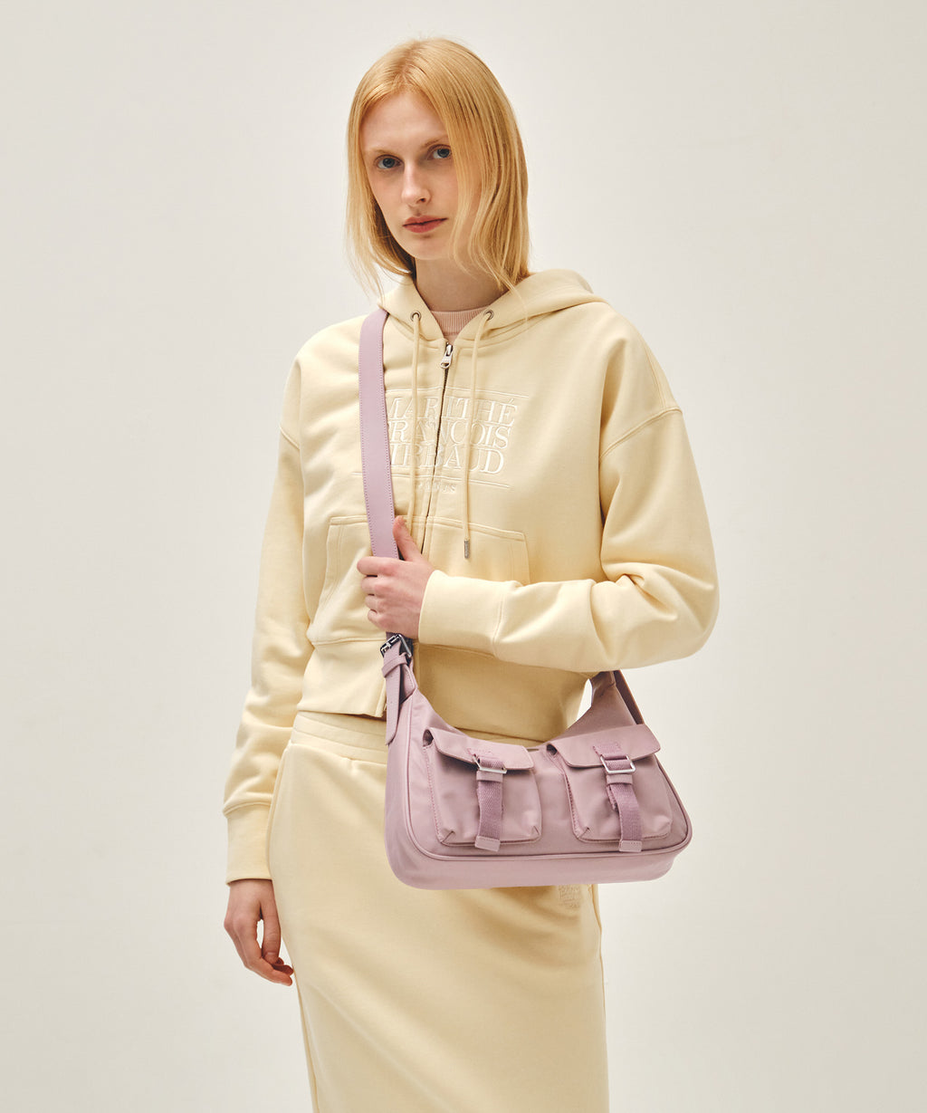 Marithe & Francois Girbaud - Regular Logo 2way Hobo Bag (Pink) product image 15 | TRAB K-Fashion Australia