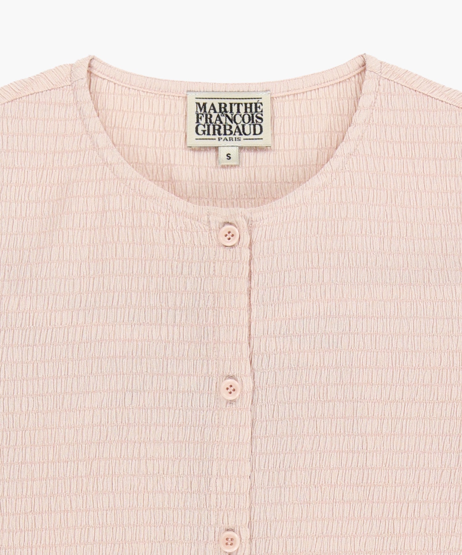 Marithe & Francois Girbaud - Crinkle Sleeveless + Cardigan Set (Pink) product image 11 | TRAB K-Fashion Australia