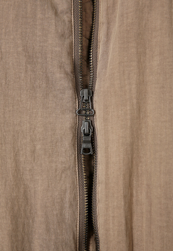 Art if acts - Garment-Dyed Rayon Ma-1 (Dusty Beige) product image 12 | TRAB K-Fashion Australia