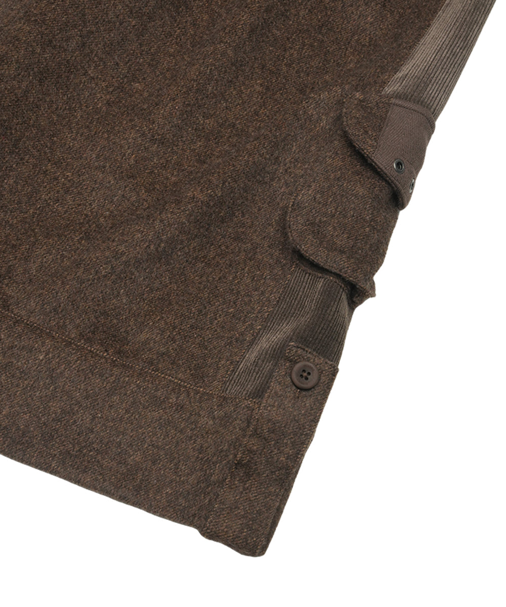 Coyseio - Side Panel Wide Pants (Brown) product image 14 | TRAB K-Fashion Australia