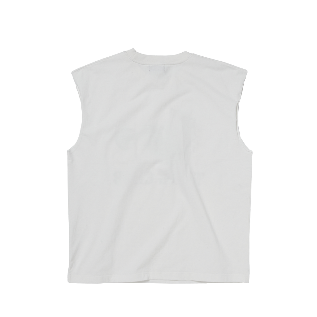 Thug Club - Dragon Chopper Sleeveless (White) product image 2 | TRAB K-Fashion Australia