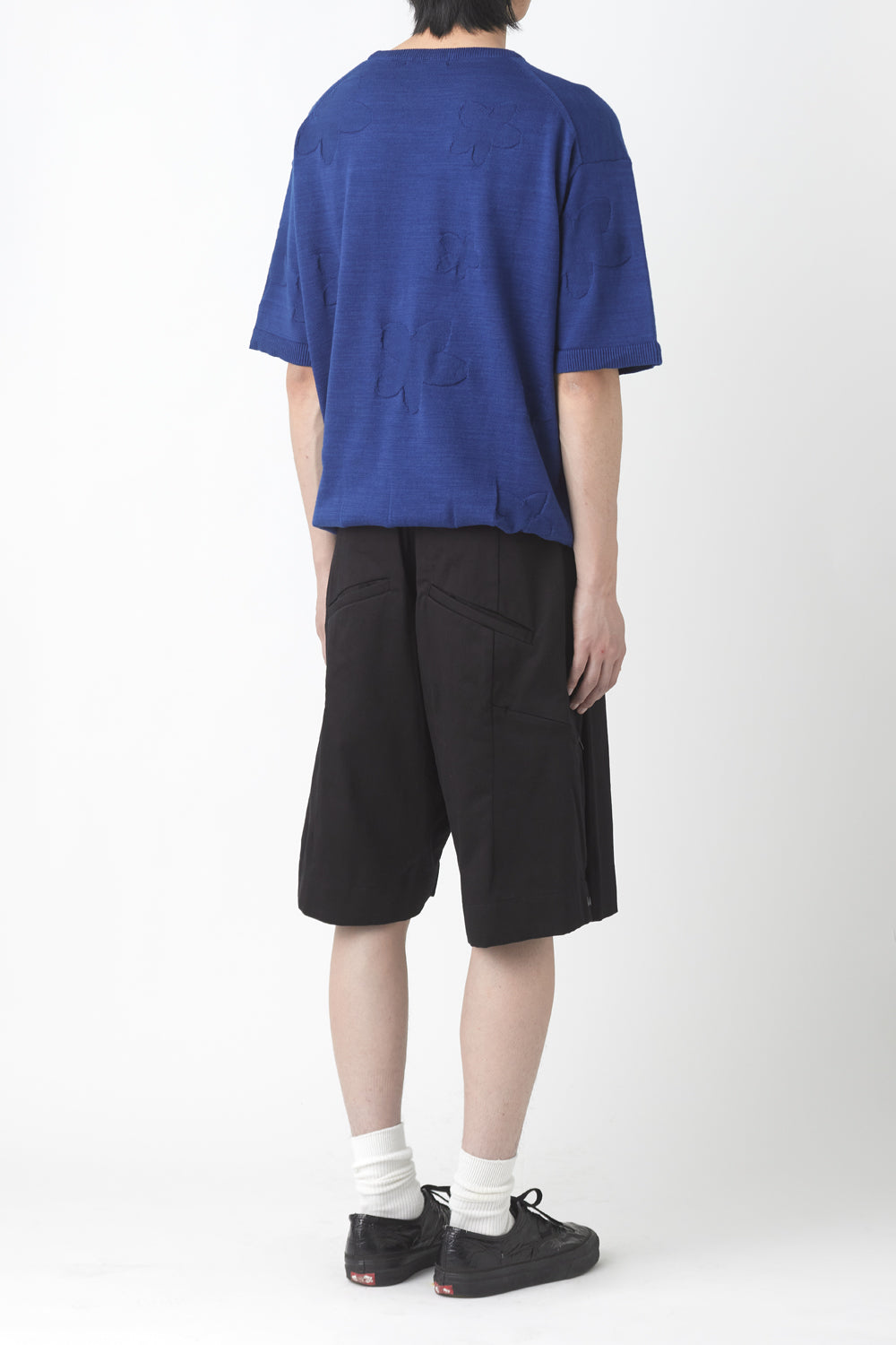 Hatchingroom - Floral Jacquard Knit V2 (Royal Blue) product image 8 | TRAB K-Fashion Australia