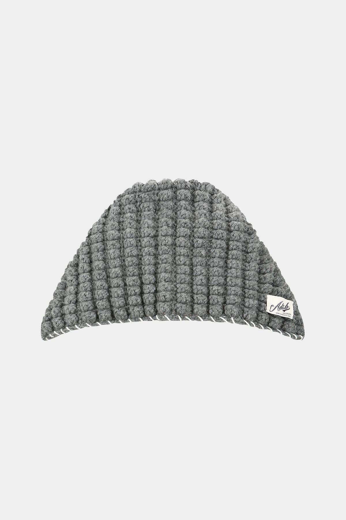 Andersson Bell - Chunky Wool-Blend Hand Knitted Scarf (Grey) product image 10 | TRAB K-Fashion Australia