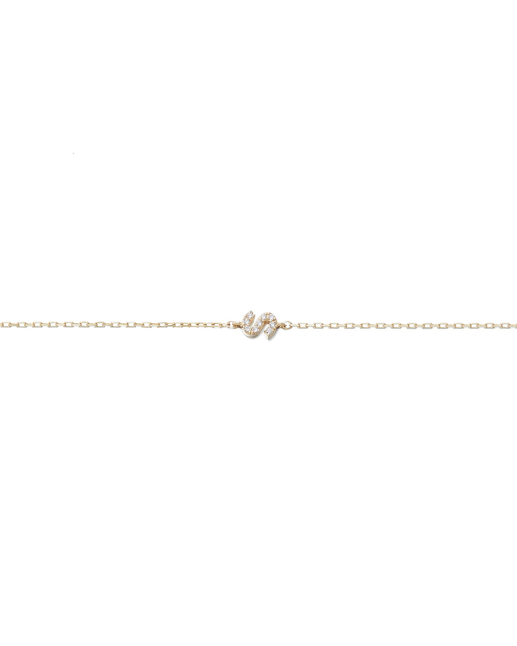 Numbering - Pave Letter Bracelet #3950 product image 6 | TRAB K-Fashion Australia